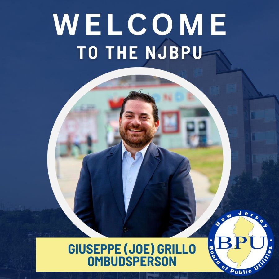 Joe Grillo is the new ombudsman for the BPU. Source: BPU