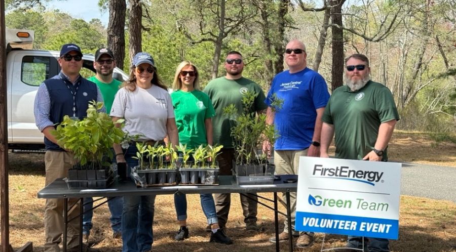 The 316 trees planted at Winding River Park include native species, such as American beech, beach plum, flowering dogwood, sweetbay magnolia, sugar maple and northern bayberry.