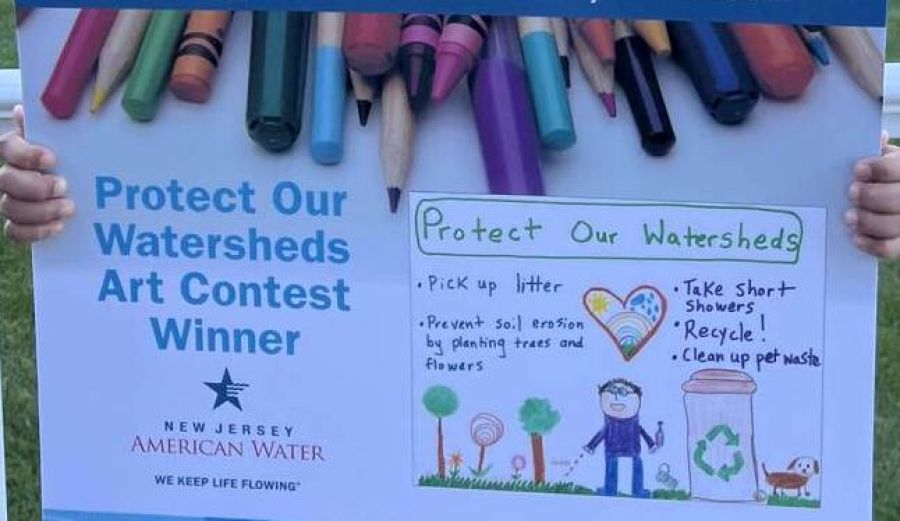 Need was awarded a $100 American Express gift card, and his artwork is featured on New Jersey American Water’s social media sites.